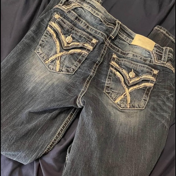 Miss Me Boot Cut Jeans Size 30R - Picture 2 of 2